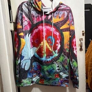 Colorful Graphic Hoodie